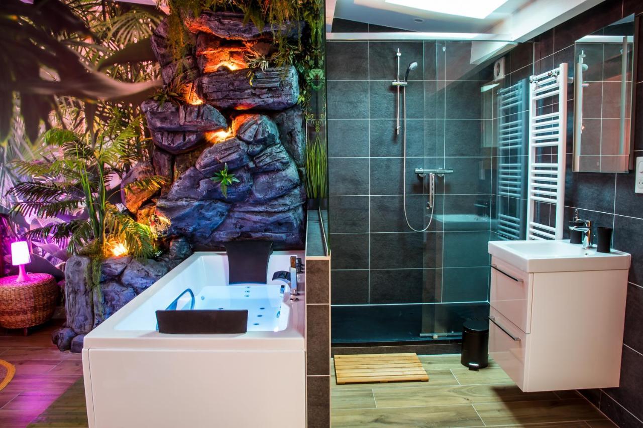 Secret Suite "Jungle" - Jacuzzi Privatif - Gare Rer C - Proche Paris Brétigny-sur-Orge Exterior foto